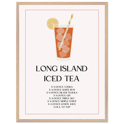 Long Island Iced Tea Recipe Strong Cocktail - Vibrantwalls