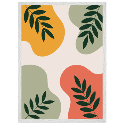 Abstract Botanical Art - Vibrantwalls