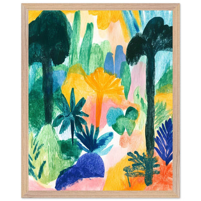 Abstract Tropical - Vibrantwalls