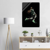 Giannis Antetokounmpo Milwaukee Bucks Acrylic Print – Dynamic NBA Art for Modern Spaces - Vibrantwalls