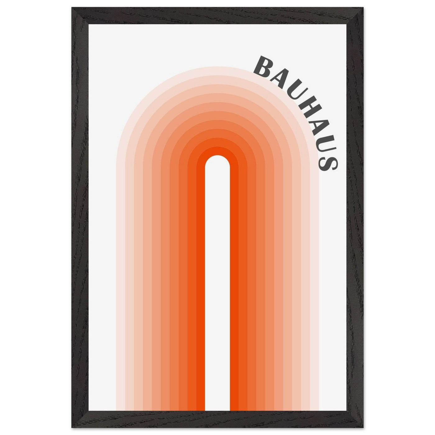Bauhaus-Style Gradient Arch - Vibrantwalls