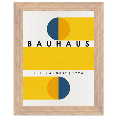 Bauhaus Blue Tunnel Geometric - Vibrantwalls
