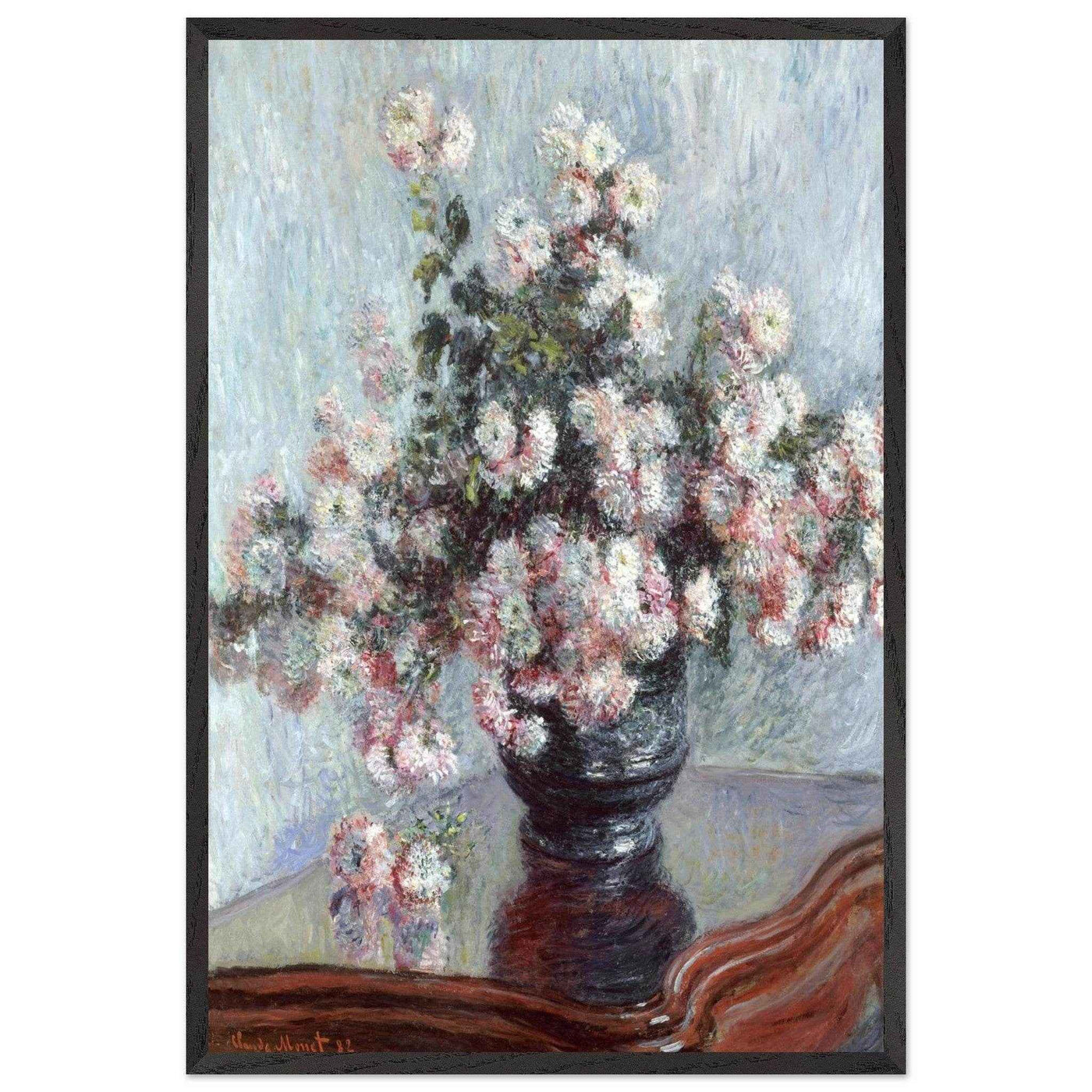 Chrysanthemums Floral Art - A Celebration of Floral Impressionism - Vibrantwalls