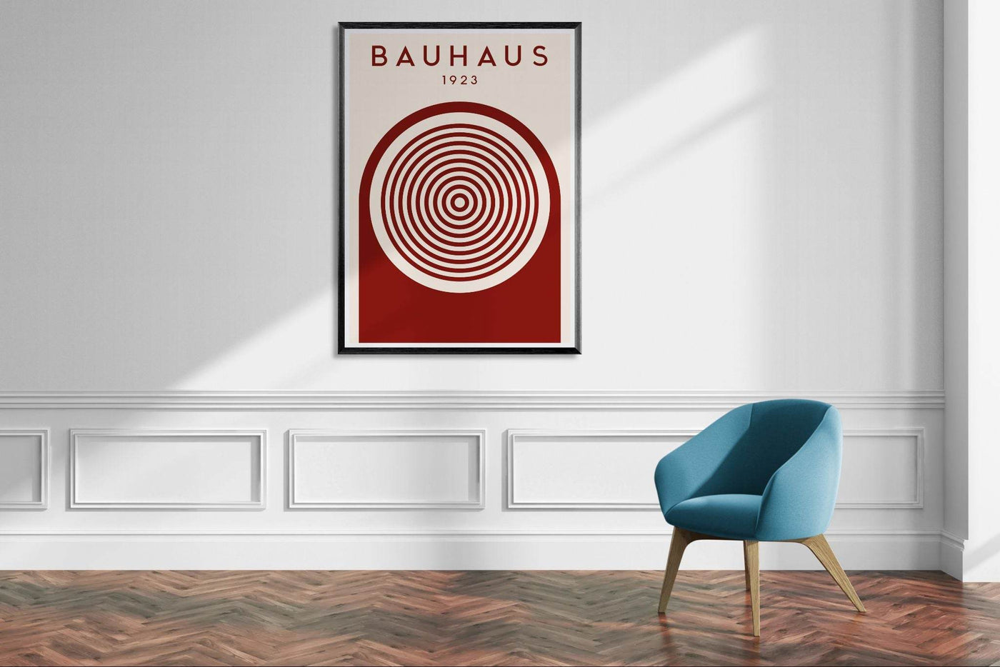 Bauhaus Ausstellung 1923 Concentric Circle - Vibrantwalls