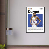 Kevin Durant Slim Reaper Suns NBA Legends Poster Wall Art - Vibrantwalls