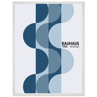 Bauhaus-Style The Blue Design - Vibrantwalls