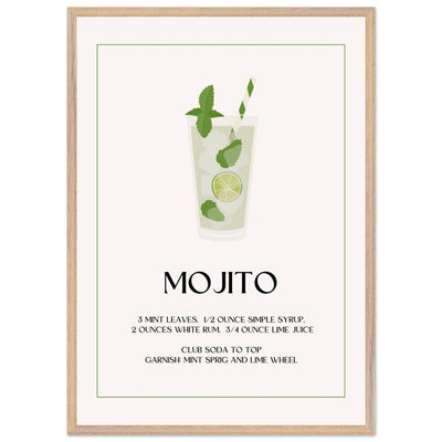 Mojito Cocktail Recipe - Vibrantwalls