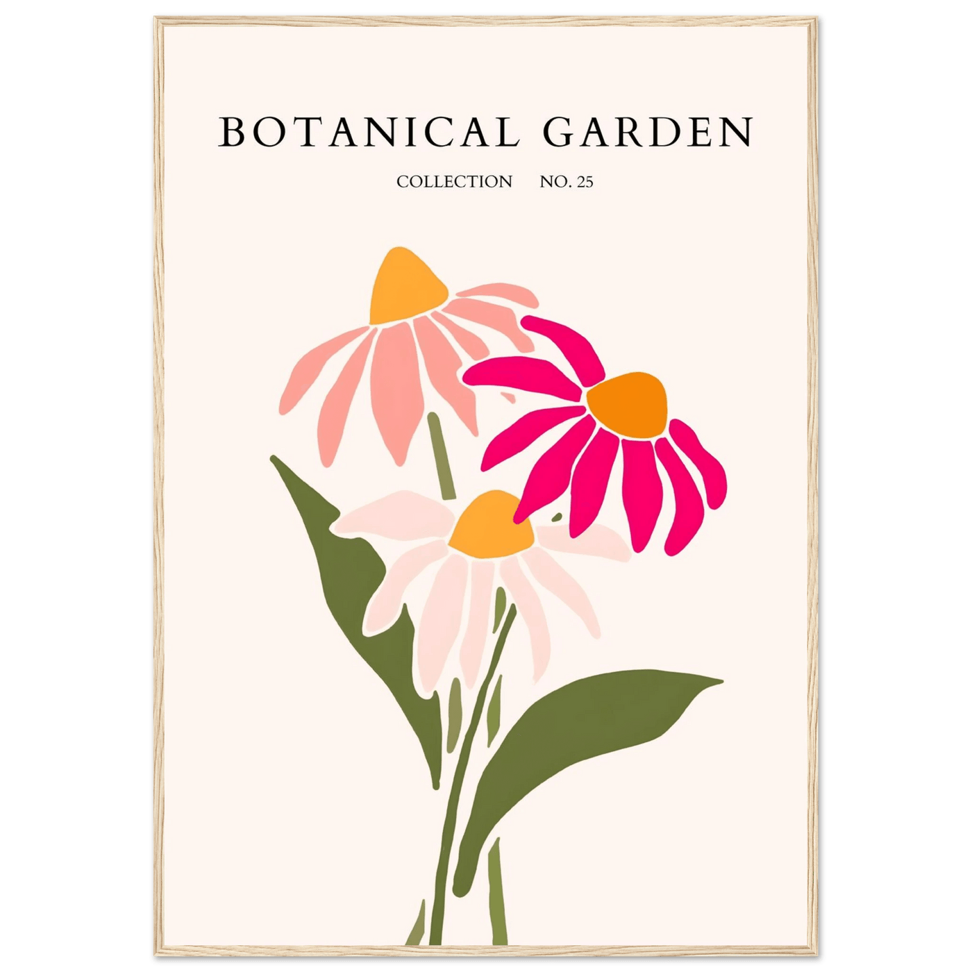 Botanical Garden Collection Framed Posters – Vibrant Floral Art Prints for Nature Lovers | Ready-to-Hang - Vibrantwalls