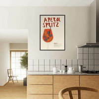 Aperol Spritz Italian Cocktail Wall Art - Vibrantwalls