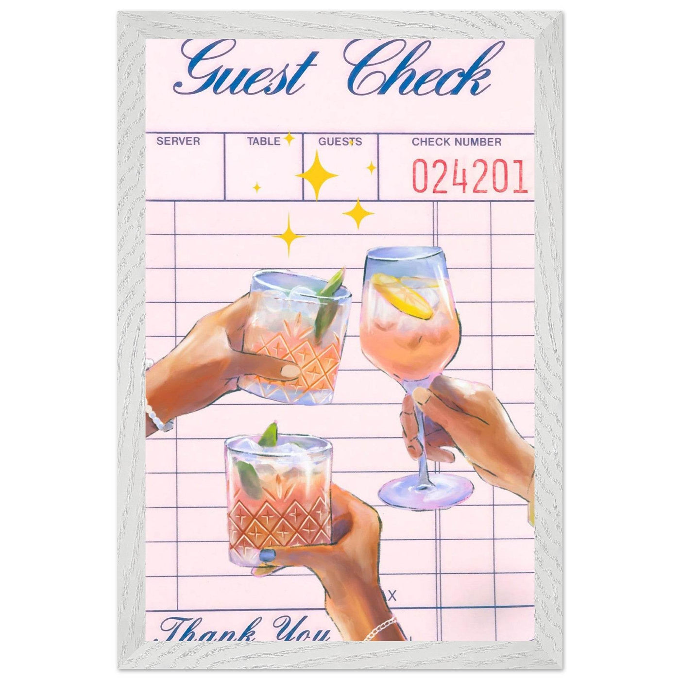 Retro Cocktail Recipe - Vibrantwalls