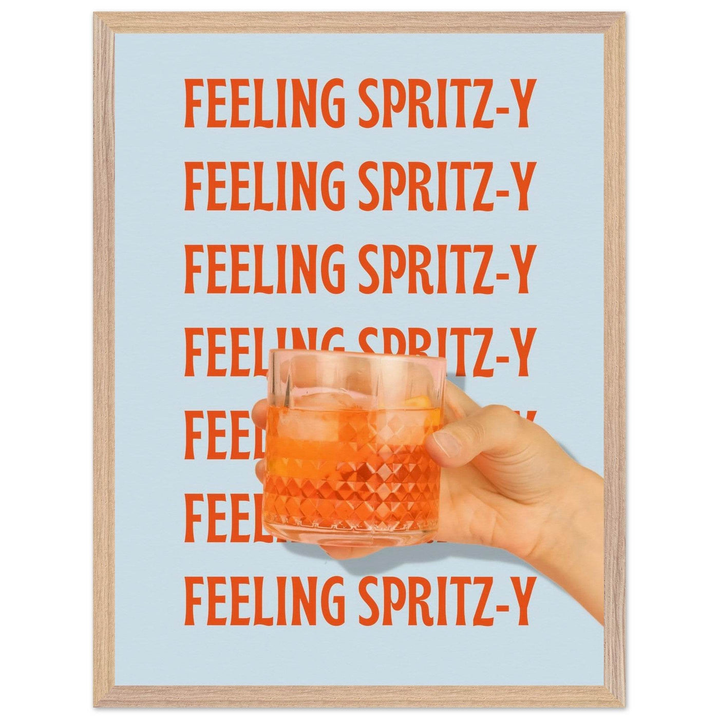 Feeling Spritz-y Fun Bar Quote - Vibrantwalls