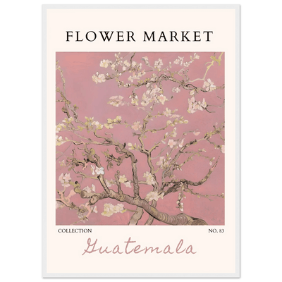 Pink Blossom Nature Framed Poster – Serene Floral Art Print | Ready-to-Hang in Multiple Sizes & Frame Finishes - Vibrantwalls