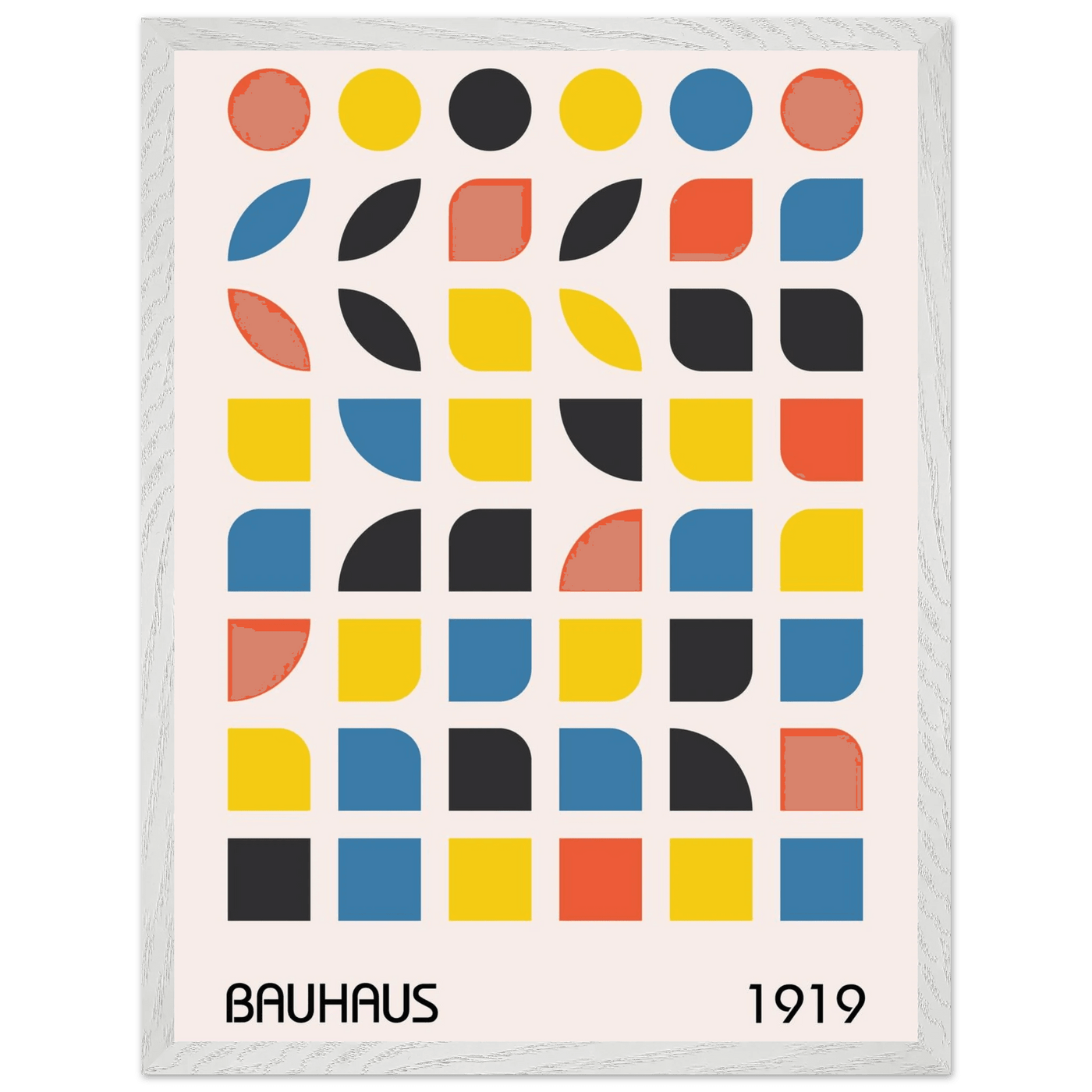 Bauhaus 1919 Geometric Abstract - Vibrantwalls