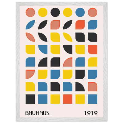 Bauhaus 1919 Geometric Abstract - Vibrantwalls