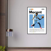 Ja Morant Wall Art - Vibrantwalls