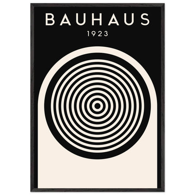 Bauhaus Black & Cream - Vibrantwalls