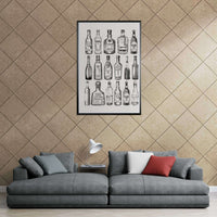 Gin Tonic Recipe Classic Bar Wall Art - Vibrantwalls