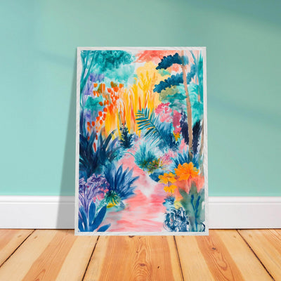 Abstract Tropical Garden Matisse I - Vibrantwalls