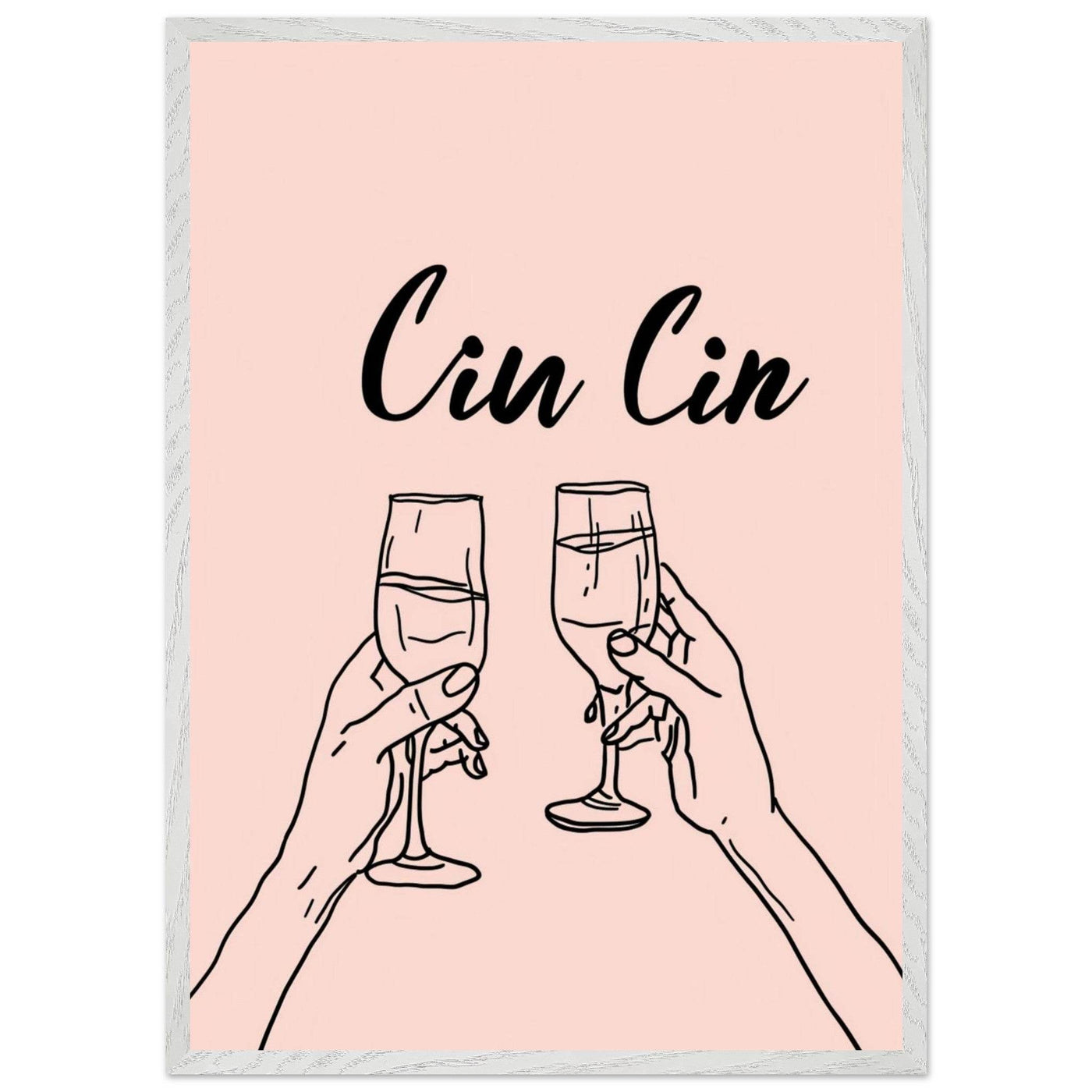 Cin Cin Toast Art Print - Vibrantwalls