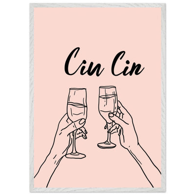 Cin Cin Toast Art Print - Vibrantwalls