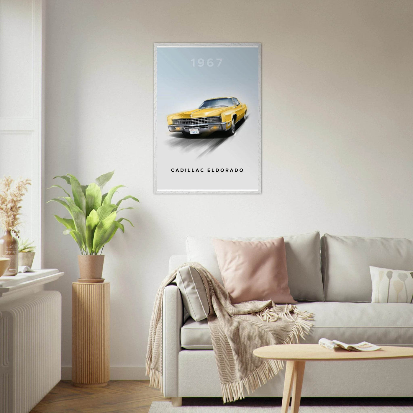 1967 Cadillac Eldorado - Iconic American Luxury Framed Poster | Premium Wall Art, Ready-to-Hang in Your Style - Vibrantwalls