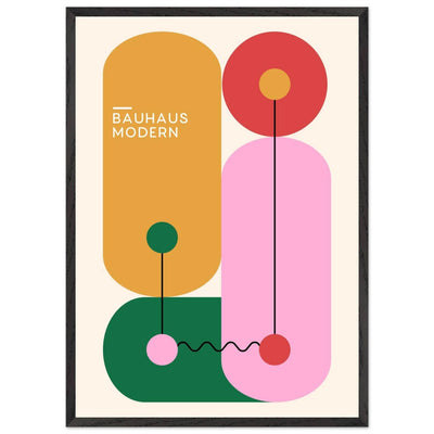 Bauhaus Colorful Geometric Art for Modern Home Decor - Vibrantwalls
