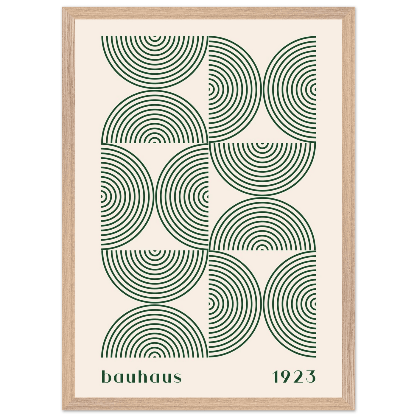 Bauhaus 1923 Geometric - Vibrantwalls