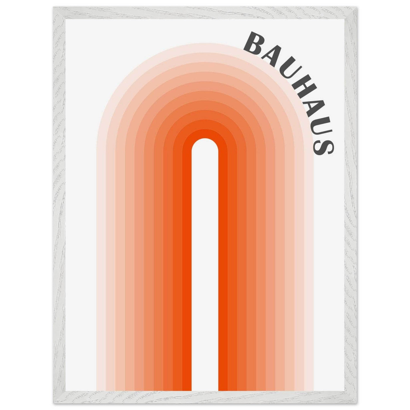 Bauhaus-Style Gradient Arch - Vibrantwalls