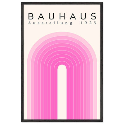 Bauhaus Pink Gradient Arch - Vibrantwalls