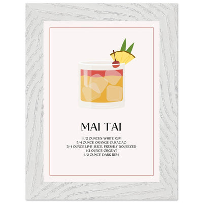 Mai Tai Cocktail Recipe - Vibrantwalls