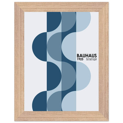 Bauhaus-Style The Blue Design - Vibrantwalls