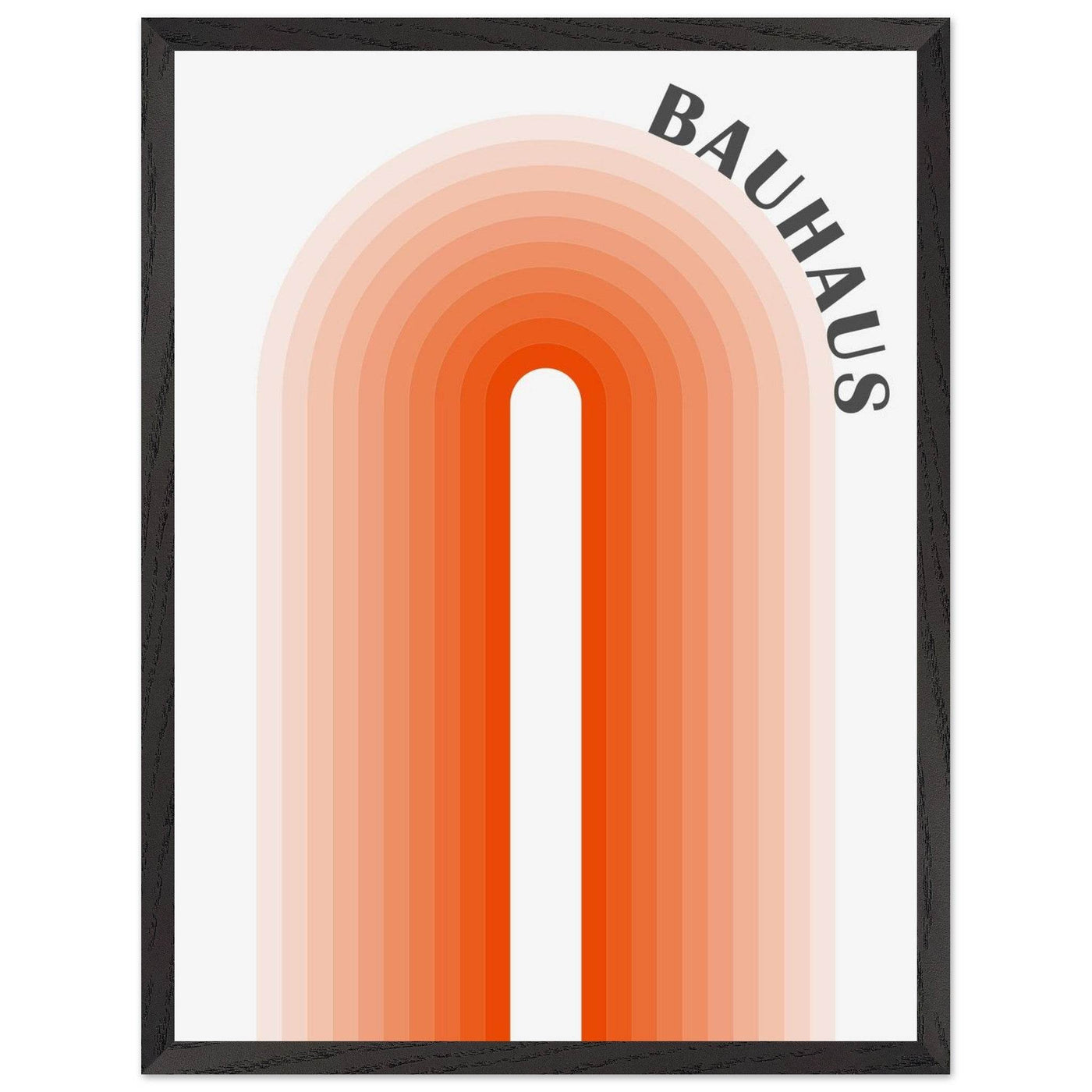 Bauhaus-Style Gradient Arch - Vibrantwalls