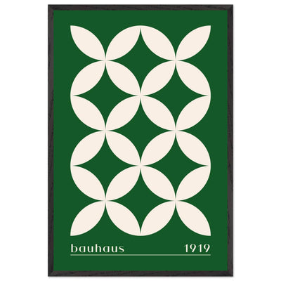 Bauhaus 1919 Green & Beige - Vibrantwalls