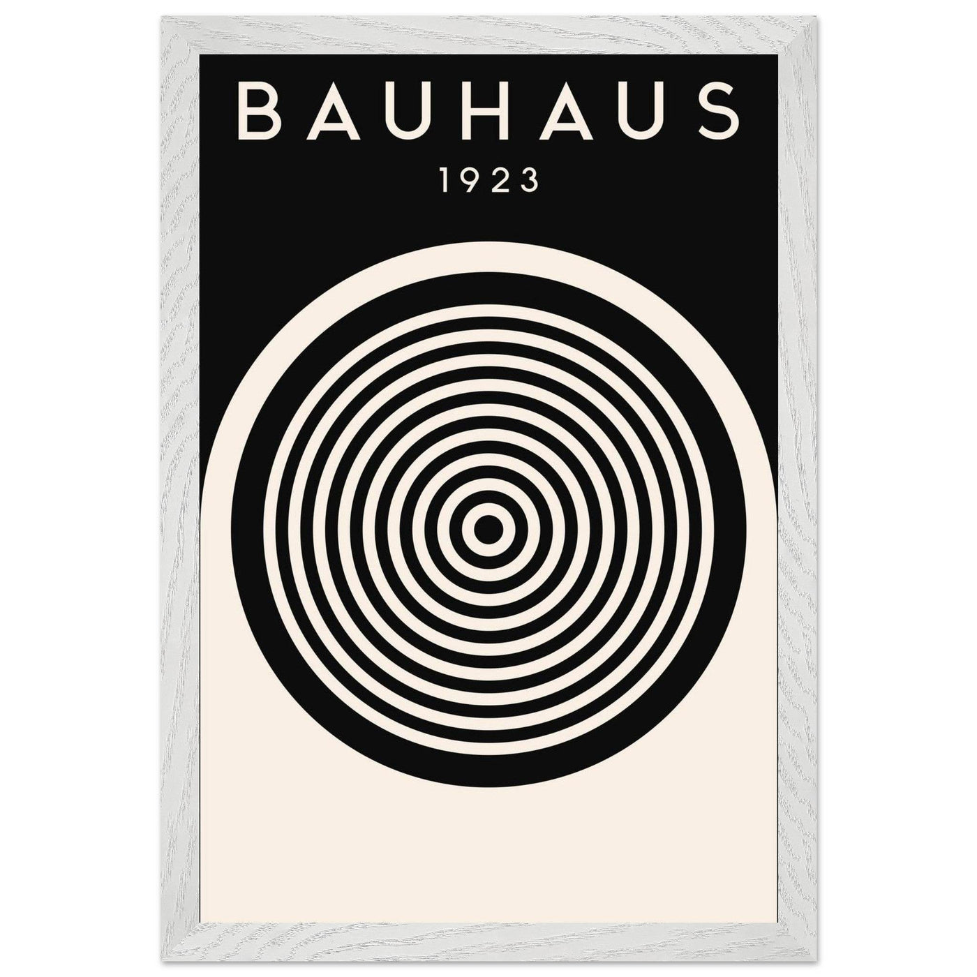 Bauhaus Black & Cream - Vibrantwalls