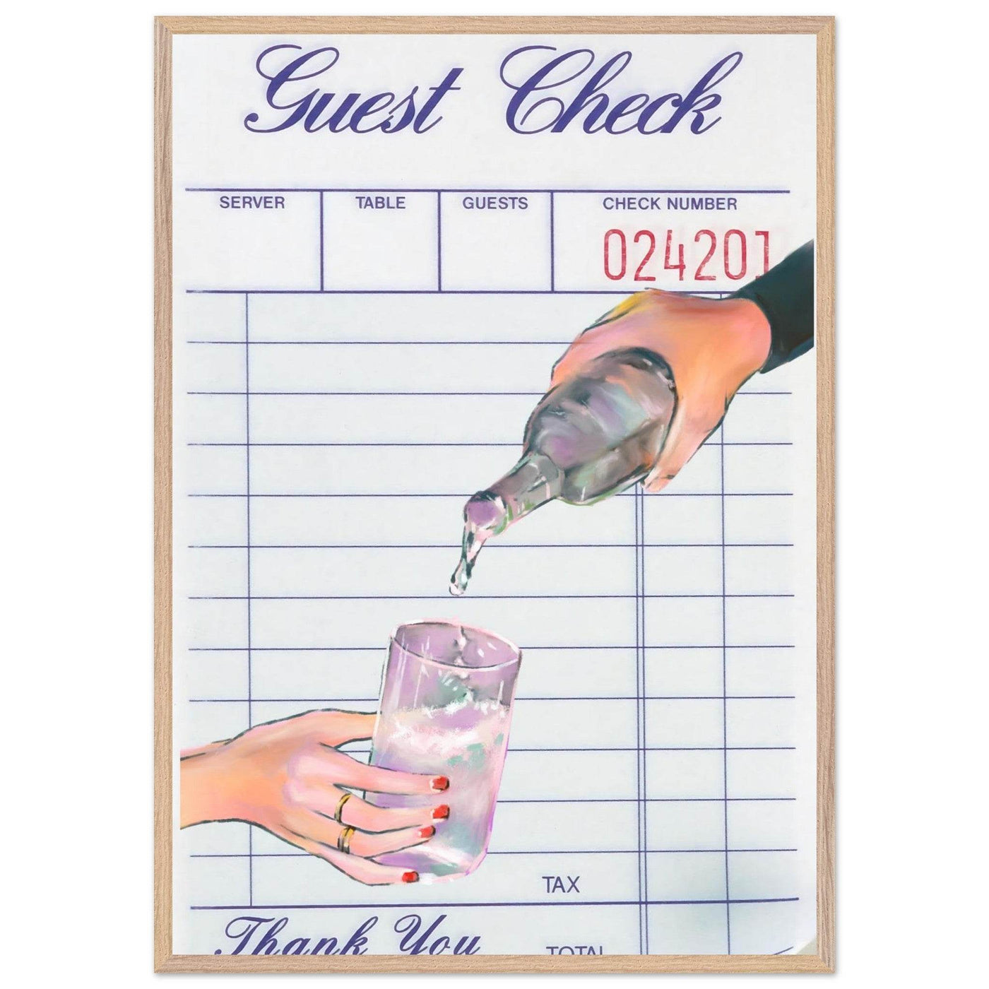 Retro Bar Cocktail Print - Vibrantwalls