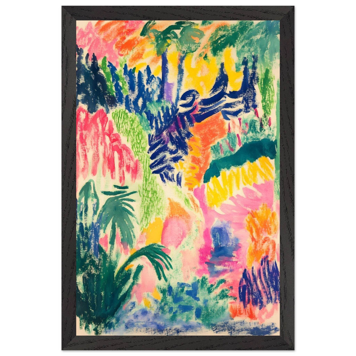 Vibrant Abstract Henri Matisse - Vibrantwalls
