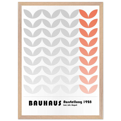 Bauhaus-Style Organic Leaves - Vibrantwalls