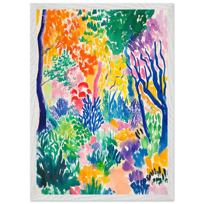 Vibrant Matisse Abstract Garden Joy - Vibrantwalls