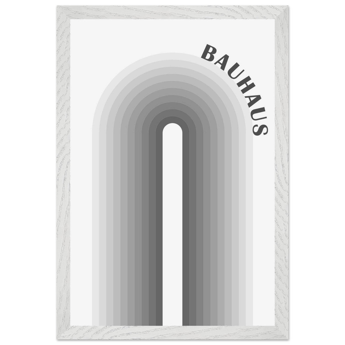Bauhaus-Style Gradient Arch - Vibrantwalls