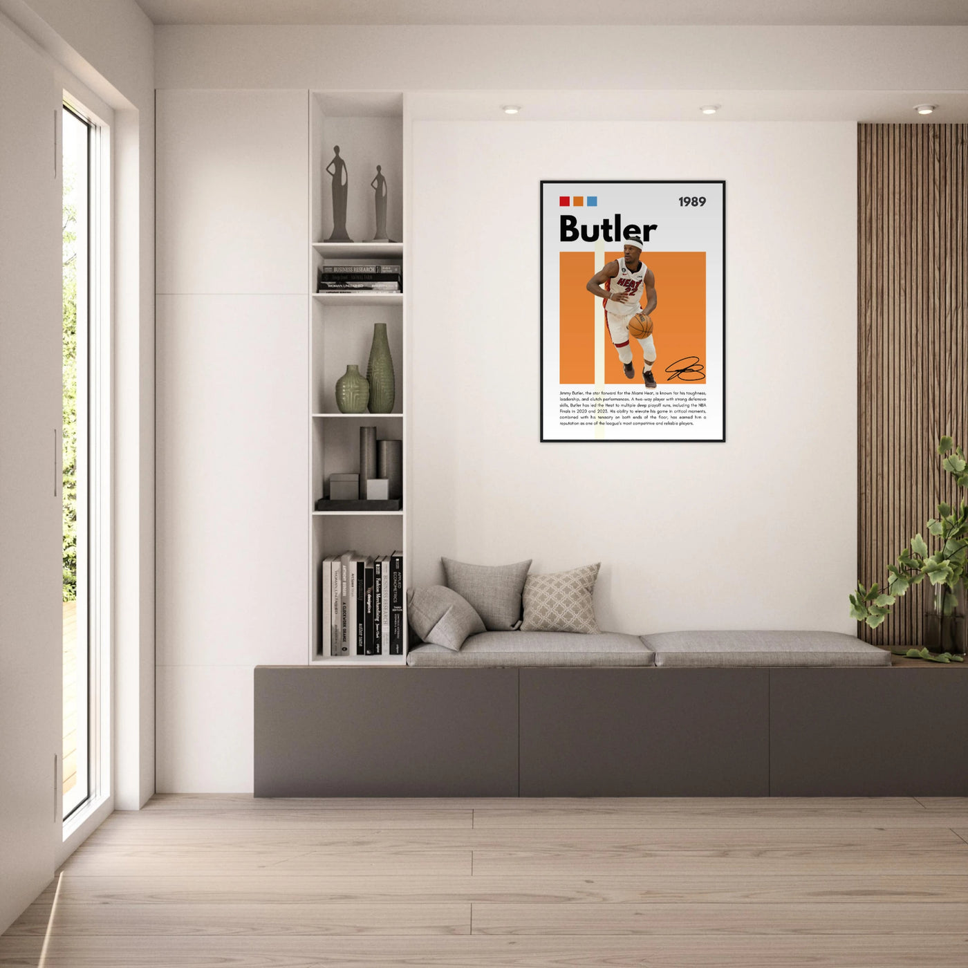 Jimmy Butler Heat Culture Miami Framed Poster Vibrantwalls