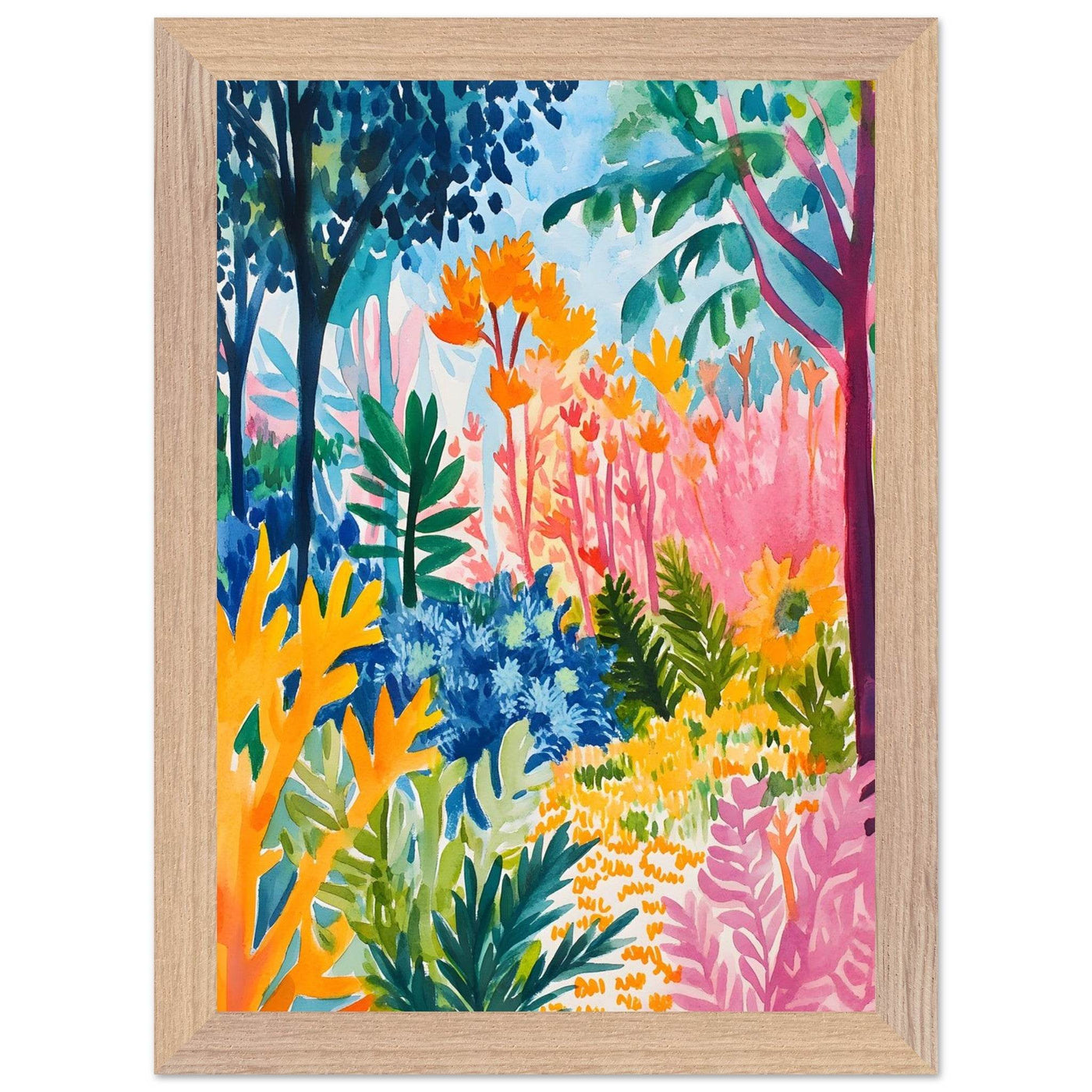 Vibrant Matisse Tropical Dreamscape - Vibrantwalls