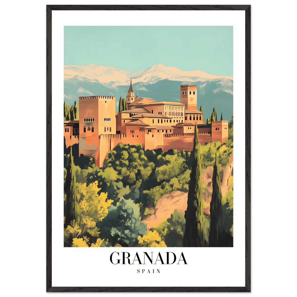 Granada Spain Wall Art - Vibrantwalls