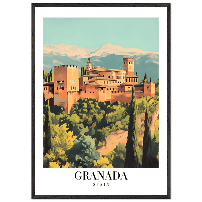 Granada Spain Wall Art - Vibrantwalls