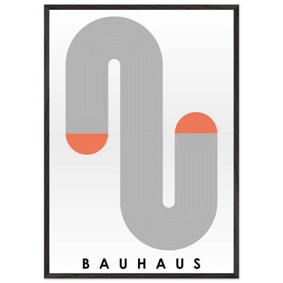 Bauhaus-Style The Blue Tunnel - Vibrantwalls