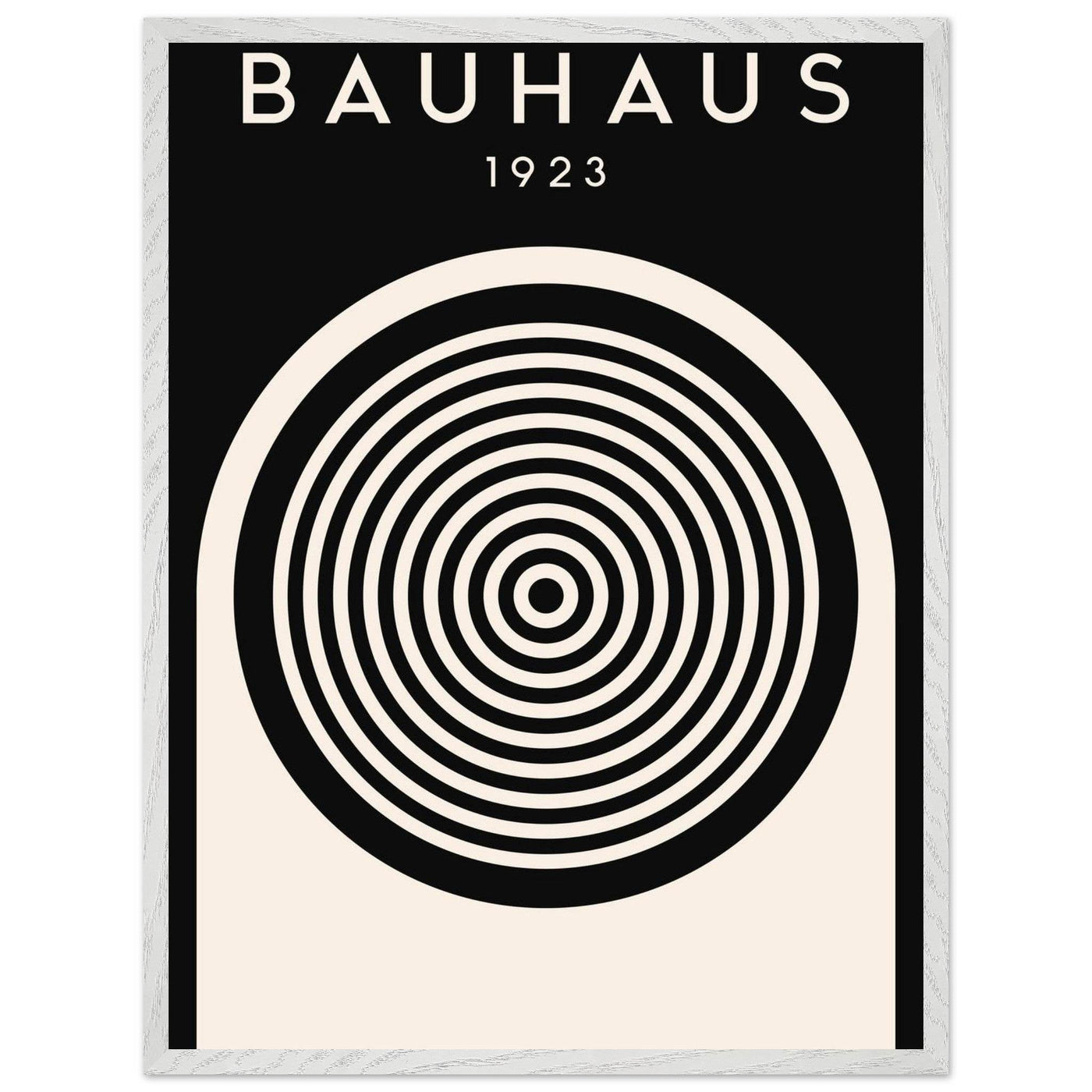 Bauhaus Black & Cream - Vibrantwalls