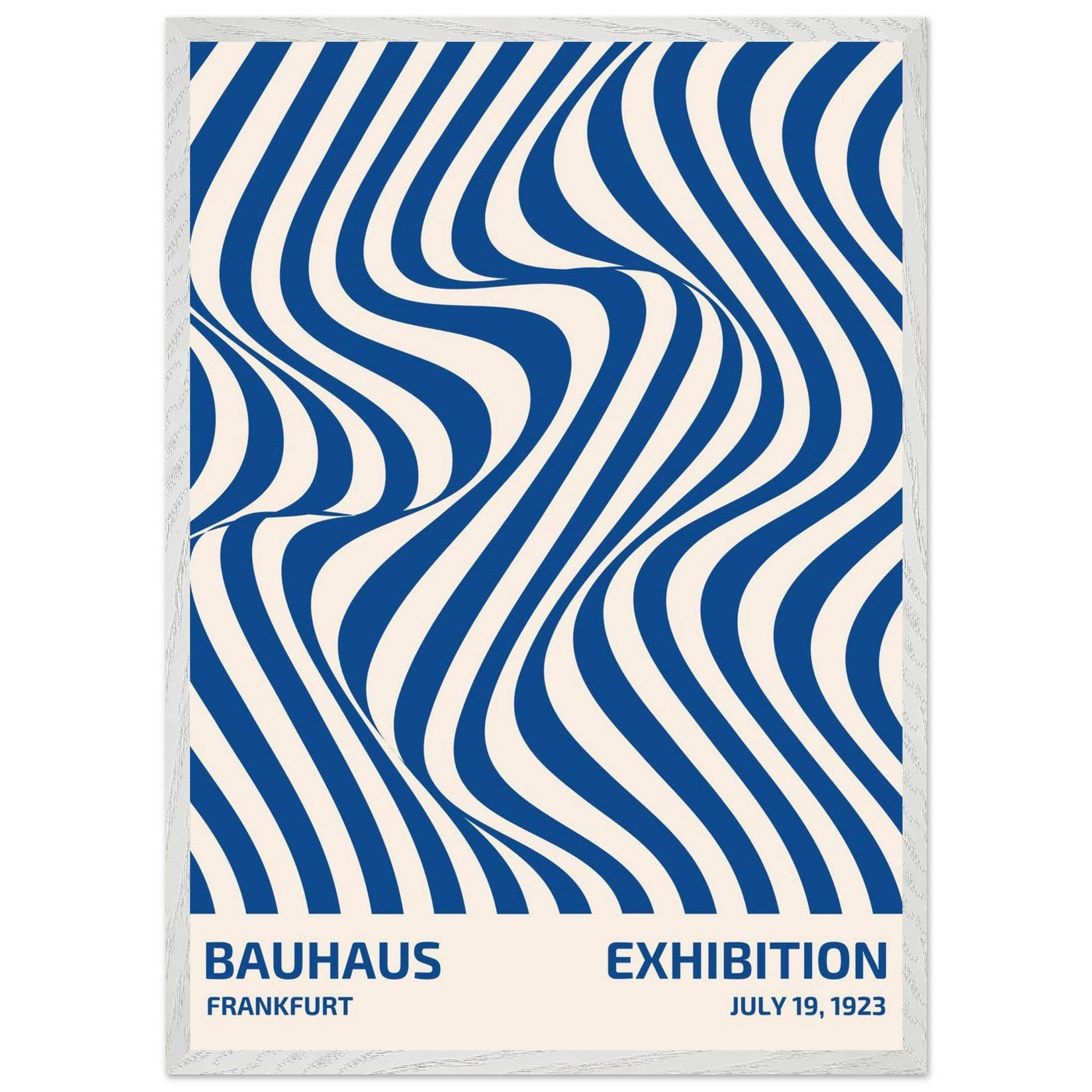 Bauhaus Ausstellung 1923 Op Art Wavy - Vibrantwalls