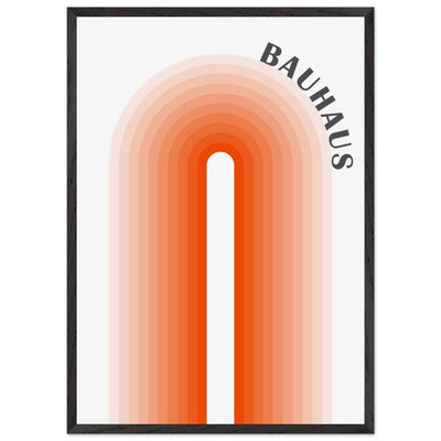 Bauhaus-Style Gradient Arch - Vibrantwalls