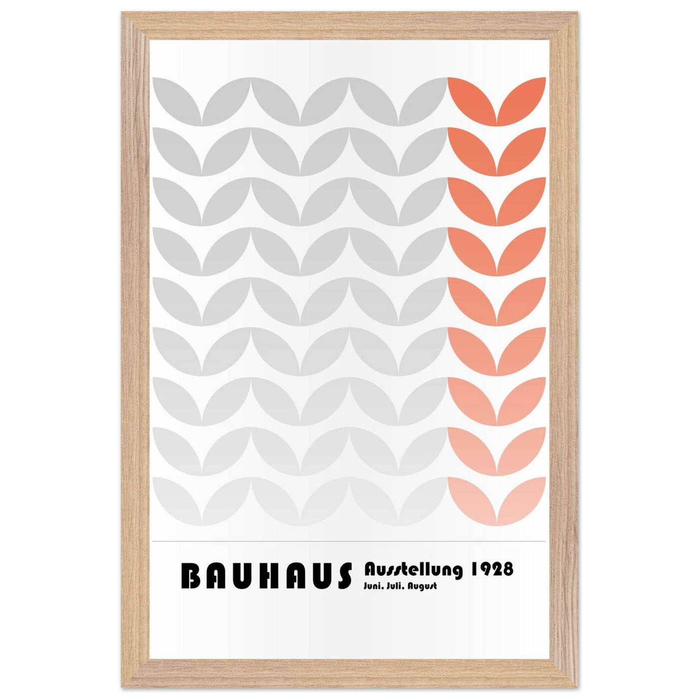 Bauhaus-Style Organic Leaves - Vibrantwalls