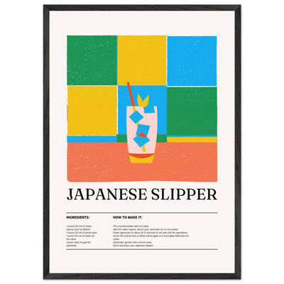 Japanese Slipper Cocktail Recipe - Vibrantwalls