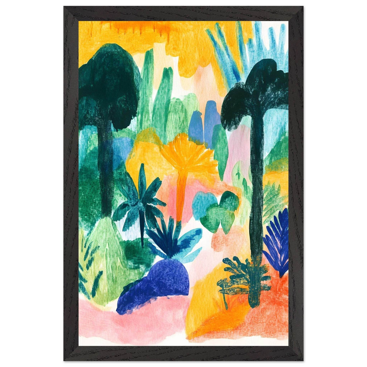 Abstract Tropical - Vibrantwalls